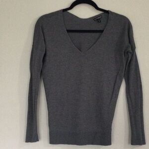 EXPRESS, XSMALL, USED, SWEATER-SHIRT, GRAY